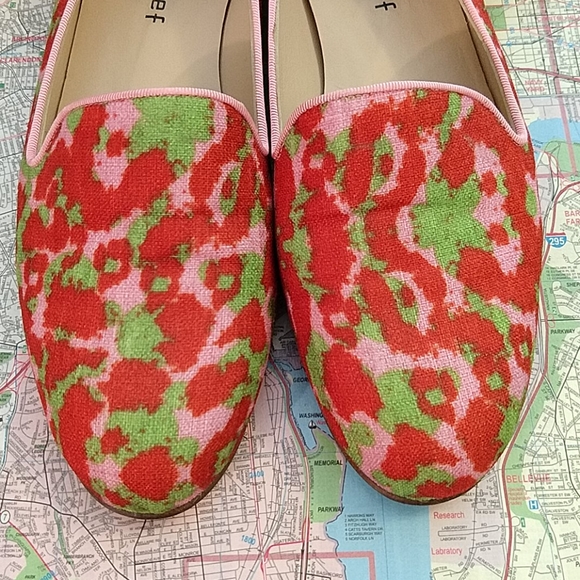 Jon Josef Fabric Print Loafer Sz. 9 - Picture 2 of 8
